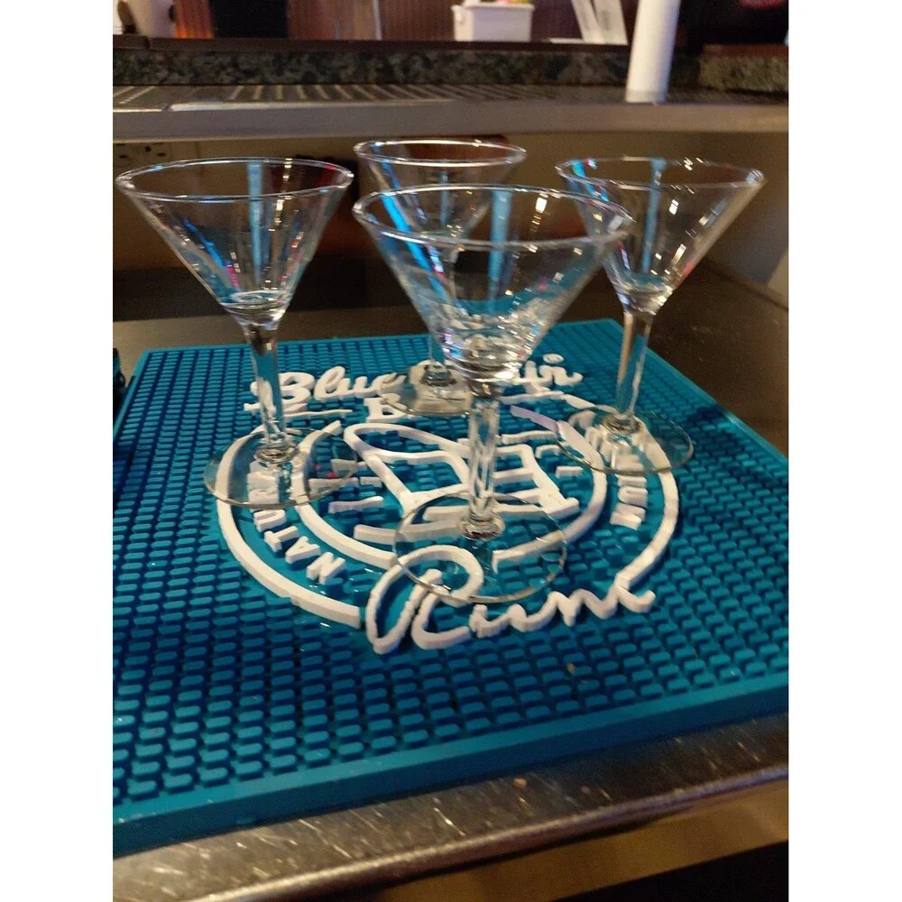Set Of 4 Restaurant Martini Glasses 4